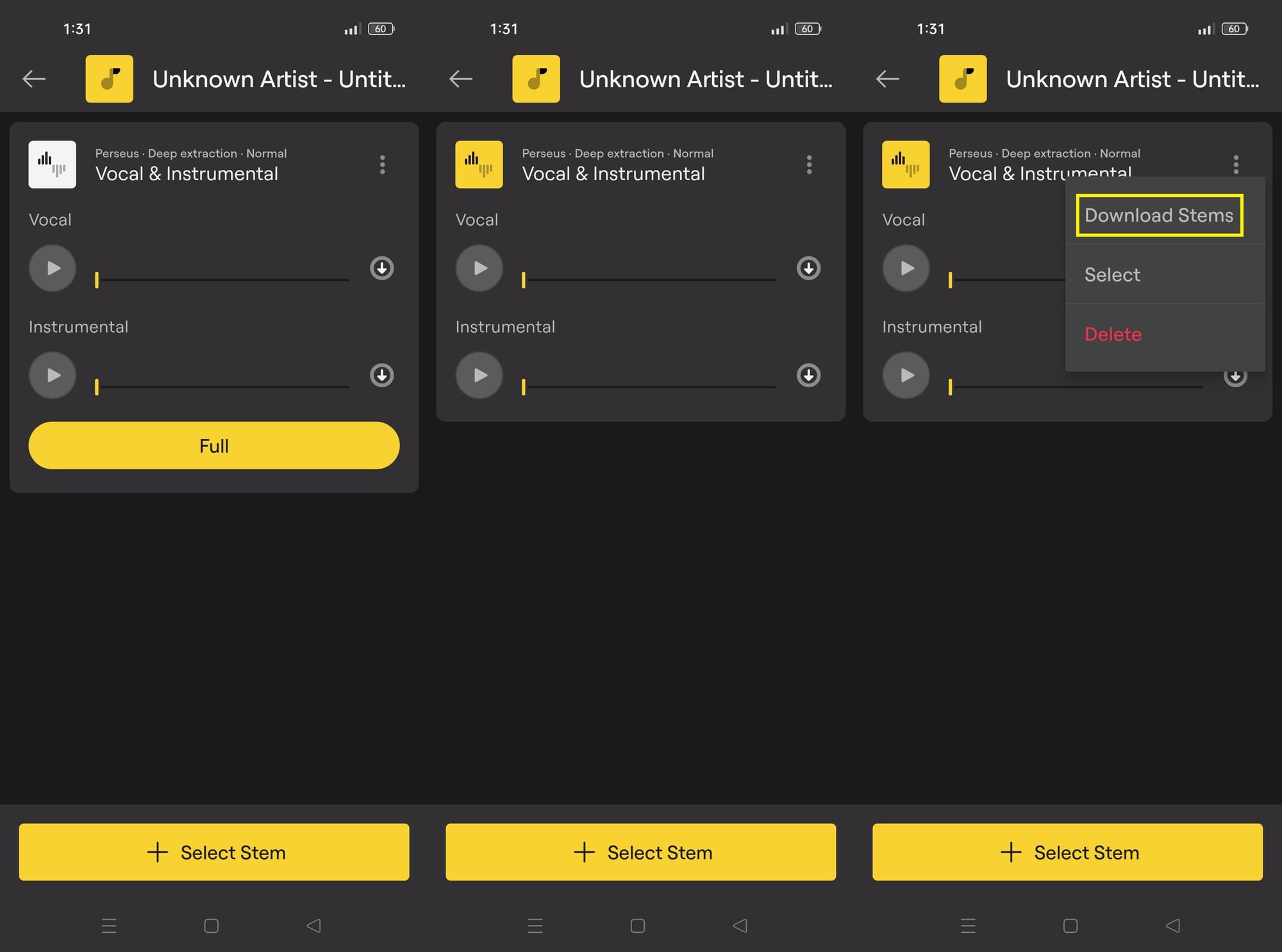 New Feature in LALAL.AI Mobile: Extract Multiple Stems from One Upload