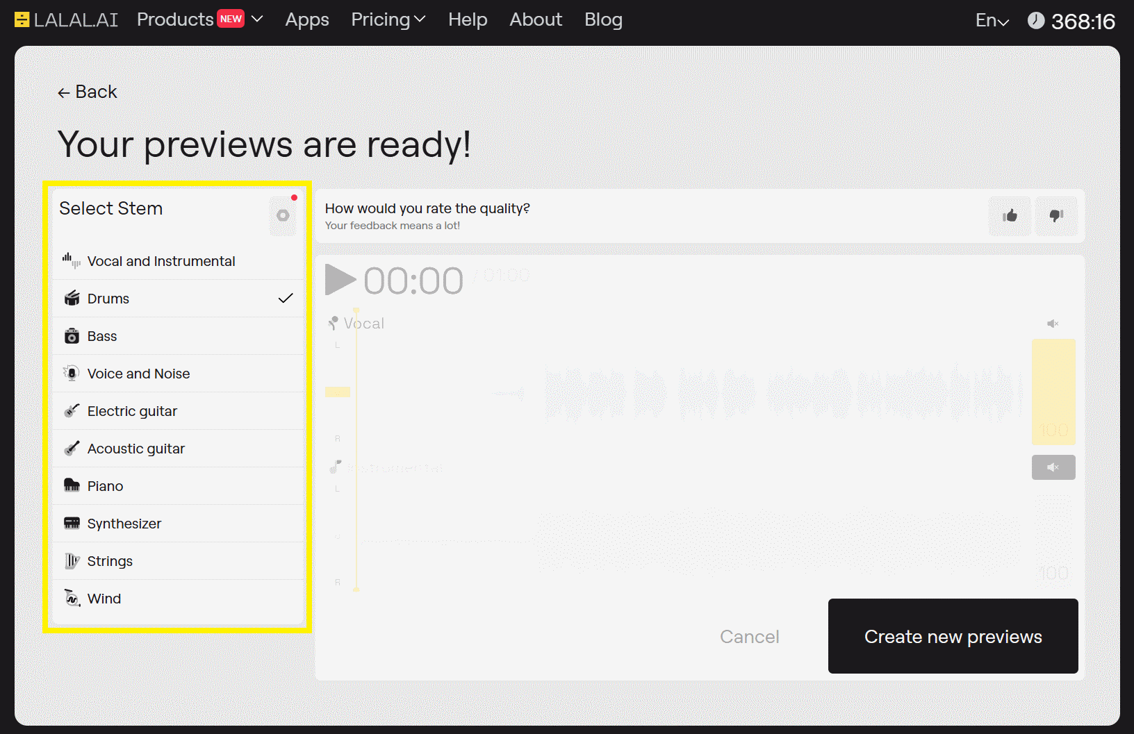 New Feature in LALAL.AI Mobile: Extract Multiple Stems from One Upload