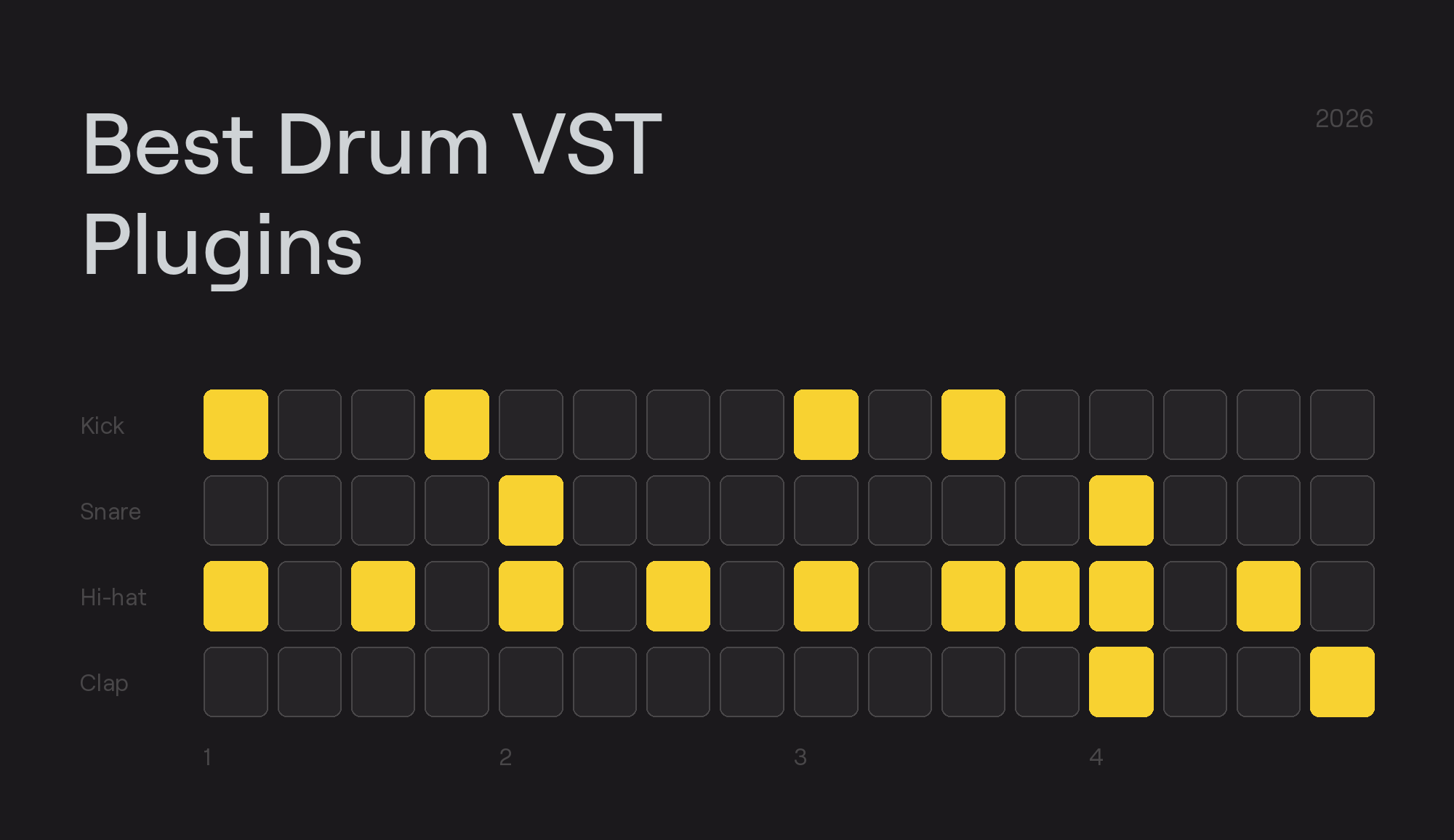 Best Drum VST Plugins in 2026: From Drum Machines to Virtual Kits & Stem Separation